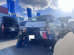 納車イメージ写真