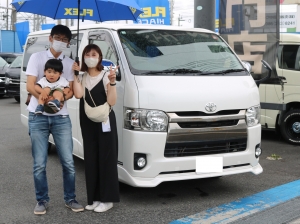 納車イメージ写真