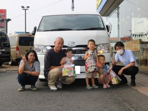 納車イメージ写真