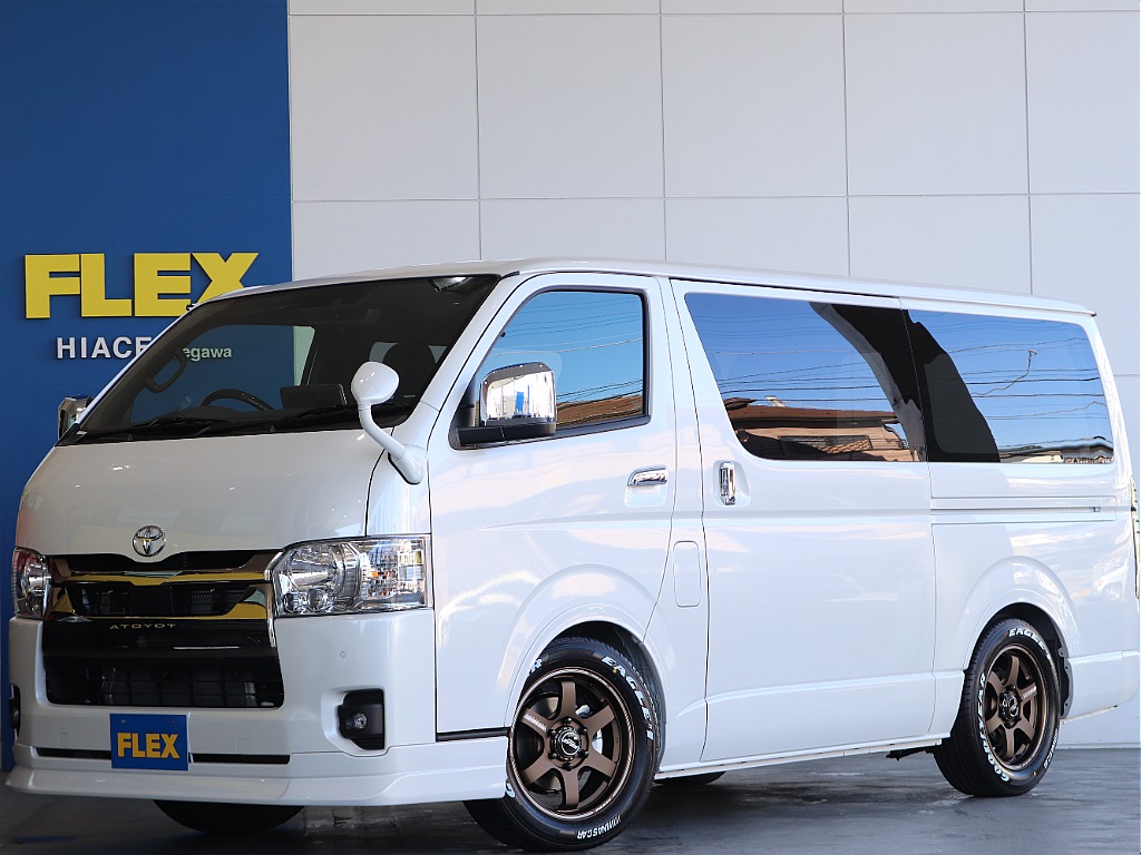 🚩入庫☛【新車】ハイエースバン ガソリン2WD 足元が輝くRAYS TE37アルミホイール装着済みのお車入庫致しました（AJ1350） |  フレックス ハイエース さいたま桶川店