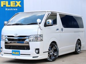 🚩入庫→中古車／ハイエースバン／S-GL／ダークプライムⅡ／2ＷＤ／ロングボディ／ディーゼルターボ