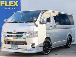 🚩入庫→ハイエースバン／S-GL／ロング／2ＷＤ／小窓付き／登録済 未使用車