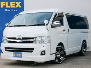 🚩入庫→中古車／ハイエースワゴン／ロング／ミドルルーフ／2ＷＤ／内装アレンジVer1