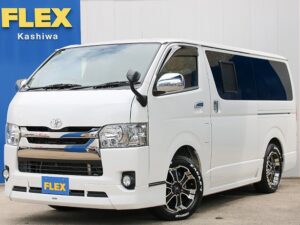 🚩入庫→中古車／ハイエースバン／S-GL／ダークプライムⅡ／4ＷＤ／ロングボディ／ディーゼルターボ