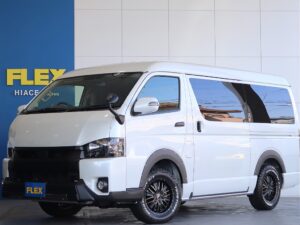 🚩入庫☛【厳選仕入中古車】ハイエースワゴン　ガソリン4WD パールホワイト 令和元年式4.6万キロ内装架装R1のお車入庫致しました☆☆(XP2783)