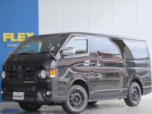 🚩特選車〈金〉☛【厳選仕入中古車】ハイエースバン　　スーパーGLダークプライムⅡ ディーゼル4WD　ブラックマイカ　ReClassic装着のお車☆☆(XP2790)