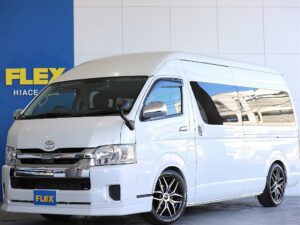 🚩入庫☛【厳選仕入中古車】ハイエース　グランドキャビン　ガソリン2WD　パールホワイト 走行距離21000ｋｍ以下の極上グランドキャビン入庫致しました☆☆(XP2923)