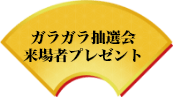 ガラガラ抽選会来場者プレゼント