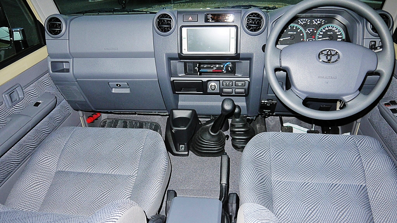 最新版】トヨタ ランドクルーザー70（ランクル70）再販モデルの収納